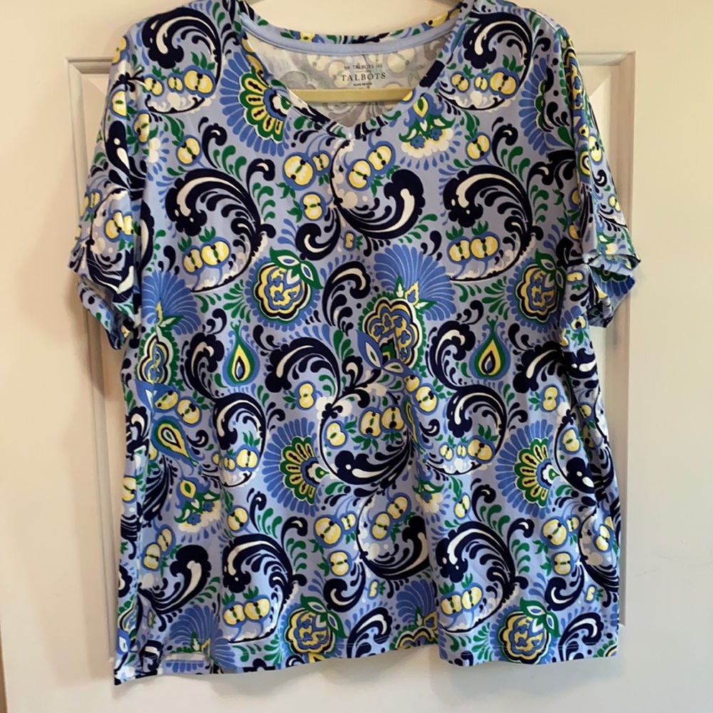 Talbots V-Neck Tee